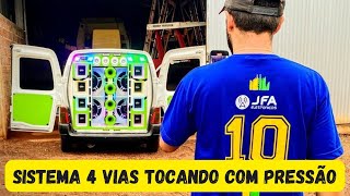 Alinhamento no Sistema 4 vias tocando forte e com Qualidade [upl. by Nylessej]