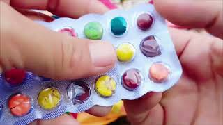 satisfying video Ep 043 Colorful Bantay Opening video Cutting video ASMR [upl. by Armelda]