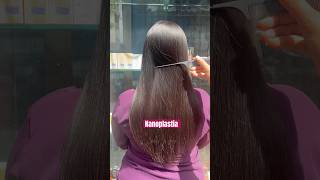 Nanoplastia Hair Treatment trending nanoplastia hair haircare viralreels [upl. by Clayborne692]