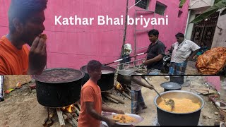 kathar Bhai briyani  triplicane👍😍😍🤤 foodie streetfood foodlover briyani [upl. by Darrow362]