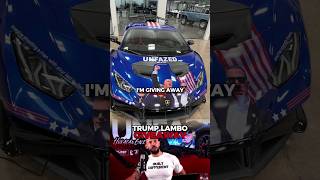 TRUMP LAMBO GIVEAWAY🚨 [upl. by Spurgeon]