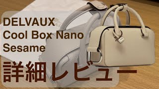 【2024SS】DELVAUX Cool Box nano 重さ・サイズ・変更点詳しめレビュー [upl. by Akiehs]