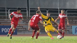 Great Eastern Yeos SLeague 2015 Balestier Khalsa FC vs Brunei DPMM FC 29 August 2015 [upl. by Adnot]