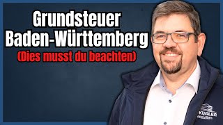 Einspruch gegen die Grundsteuer in BadenWürttemberg einlegen [upl. by Niletac856]