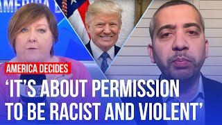 Donald Trumps campaign was openly fascistic says Mehdi Hasan  LBC [upl. by Yeleak589]