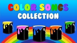 quotColor Songs Collection Vol 1quot  Learn Colors Sing Colors Nursery Rhymes [upl. by Collin]