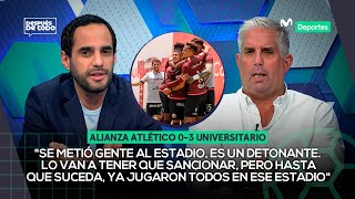 TRES PUNTOS VITALES UNIVERSITARIO goleó 03 a ALIANZA ATLÉTICO en SULLANA  DESPUÉS DE TODO ⚽🎙️ [upl. by Lacagnia]