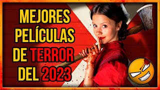 Mejores películas de TERROR del 2023  Especial de Halloween 🎃 [upl. by Nomzzaj]