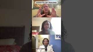 Effects of childhood trauma trauma therapy podcast shorts [upl. by Harris]