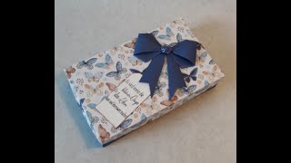 Tutorial  Geschenkbox aus Papier von Action [upl. by Cesya375]