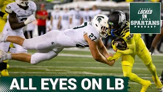 Why MSU football needs a strong linebacker performance vs Iowa MSU vs UM kicking off under lights [upl. by Afatsum]