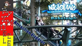 attraction disparue La course de Bobsleigh Nigloland parc de 1995 à 2017 [upl. by Ettedualc]