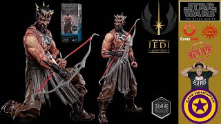 Star Wars Black Series Jedi Fallen Order Nightbrother Archer VS Warrior Action Figure Review [upl. by Nauqed]