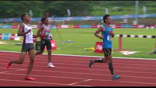 Pacific Mini Games Van2017 Athletics Mens 100m Hurdles [upl. by Aseena]