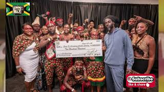 Buju Banton Donates 200000 to Accompong Maroons at Washington DC Show [upl. by Carlstrom]