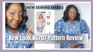 New Sewing Makes New Look N6707 Pattern Review [upl. by Gwendolin]