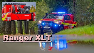 Ford Ranger XLT Waldbrand  Rotte Brandschutztechnik  Hochdrucklöschanlage [upl. by Parette]