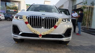 Taking Delivery of BMW X7  Exterior Interior amp Driving Video  Approx 2 Crores  Looks Stunning [upl. by Oicnoel]