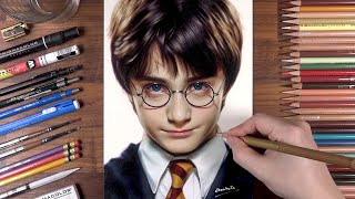 Drawing Harry Potter  drawholic [upl. by Yakcm909]