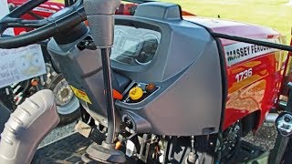 The Basics Starting the Massey Ferguson 1700 Premium Series Hydrostat Compact Tractor [upl. by Waddle215]