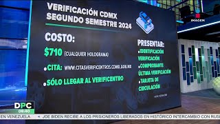 ¡Toma nota Estas son las fechas para la verificación en CDMX y Edomex  DPC con Nacho Lozano [upl. by Nyledam]