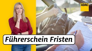 Führerschein machen Wie lange hat man Zeit für Theorie und Praxisprüfung  Recht Logisch [upl. by Gaeta674]