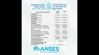 Anses confirmó los montos de las asignaciones familiares del SUAF en julio [upl. by Retluoc]