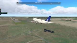 EKAH JARDesign A320 30b5 ILS Landing bug 20170310 [upl. by Rimidalv250]