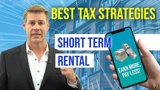 Real Estate ShortTerm Rentals Massive Tax Strategy [upl. by Amaj743]