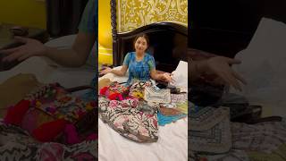 Jaipur se kar lia maine itna sara shopping sab k liye🤭🤩 shorts minivlog dailyvlog [upl. by Astrea]