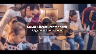 KOMU Literaturdatenbank [upl. by Vernen]