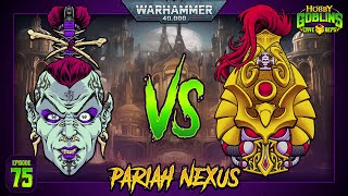 Drukhari vs Adeptus Custodes A Warhammer 40k Battle Report  10th Edition 2000pts [upl. by Dare]