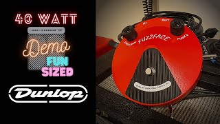 Dunlop JDF2 Classic Fuzz Face  Fun Sized Demo [upl. by Vil]