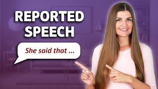 REPORTED SPEECH Direct Speech and Indirect Speech in English [upl. by Adanama373]