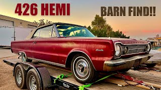 Barnfind 426 Hemi Convertible Satellite [upl. by Odlabu]