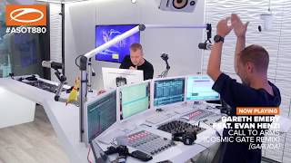 Gareth Emery  Call To Arms Cosmic Gate Remix ASOT 880 RIP [upl. by Topliffe]