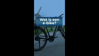 Wat is een Elektrische Fiets Alles over Ebikes in 1 Minuut [upl. by Atiuqer282]