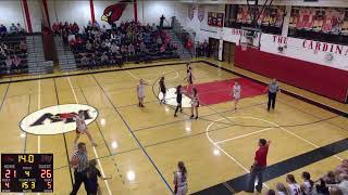 Newark Valley vs Watkins Glen Central School Girls Varsity Basketball [upl. by Ynnig455]