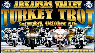 6TH ANNUAL ARKANSAS VALLEY’S “TURKEY TROT” MOTORCYCLE RUN All proceeds go towards feeding families [upl. by Anitahs992]