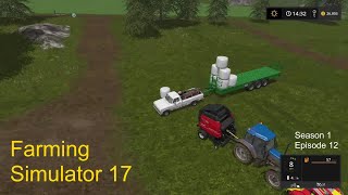 Farming Simulator 17  Old Mods Found  Bale Wrapping For Good Money [upl. by Eadas]