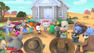 Sheriff Callie  The Pesky Kangaroo Song  Disney Junior UK [upl. by Eizle]