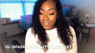 Elemo Hair Review  22 inch Deep Curly Full Lace Wig  Fashionista’s Friday ✨ [upl. by Anawad304]