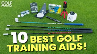 10 BEST GOLF TRAINING AIDS [upl. by Jessi]