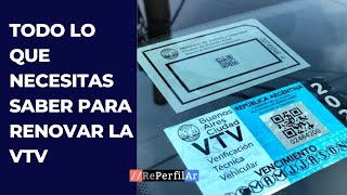 Todo lo que necesitas saber para renovar la VTV en Ciudad y Provincia de Buenos Aires [upl. by Docilu]