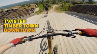 Nye Røde Stier i Trysil  Twister Timber Town Downtown [upl. by Dijam694]