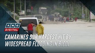 Camarines Sur hardest hit by widespread flooding in Bicol disaster official  ANC [upl. by Reichert]