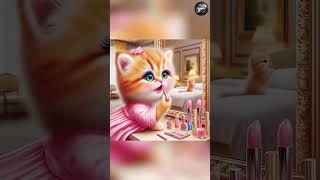 Funny Catty Makeup trending catlover funny catvideos [upl. by Stokes]