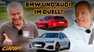 Wolf im Schafspelz 🐺🐑 BMW M3 Touring vs Audi RS 4 Avant  GRIP [upl. by Newfeld329]