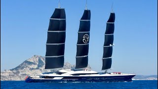 Worlds largest Sailing Yacht Black Pearl [upl. by Hawkins212]