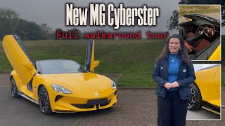 A Full Walk Around The Most Anticipated Car In 2024  The New MG Cyberster [upl. by Ginsberg]